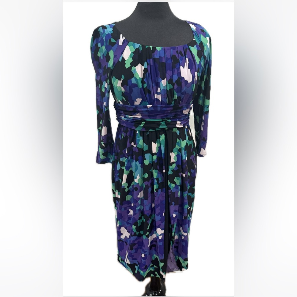 Jones New York Geometric Pattern Dress size 6